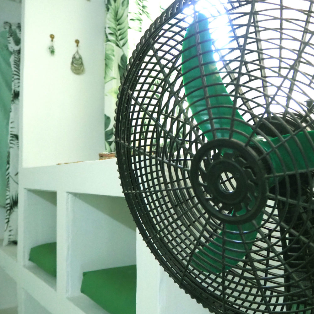 La Rana_Room of Cabaña Chakana in Palomino_Ventilator